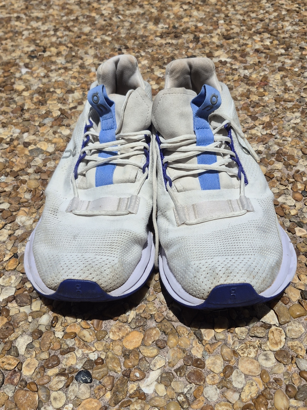 On Running Cloudnova Women’s 8.5 Undyed White Heather Sneakers